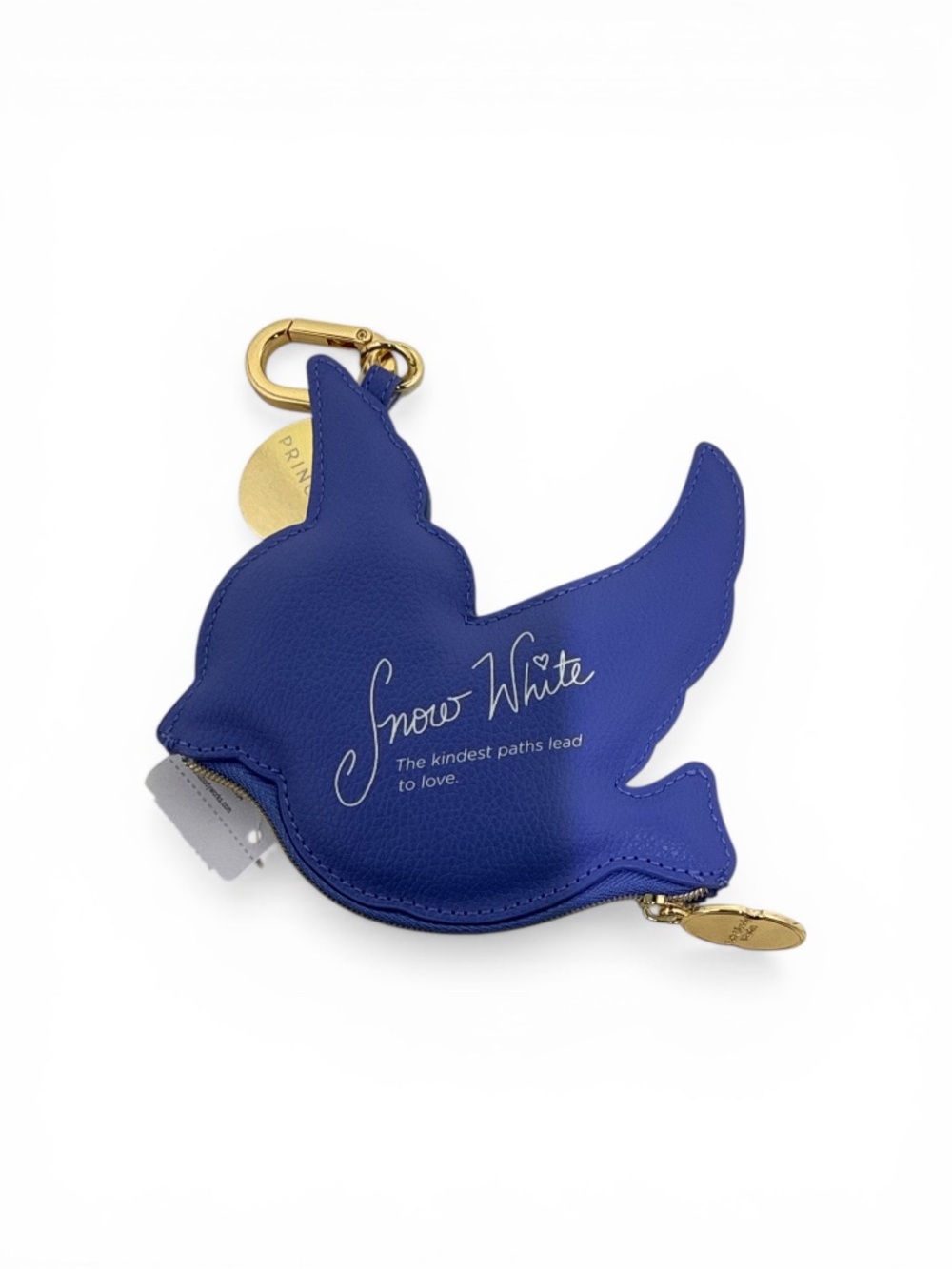 Bath & Body Works Blue and White Bird Coin Purse Keychain - Picture 3 of 5